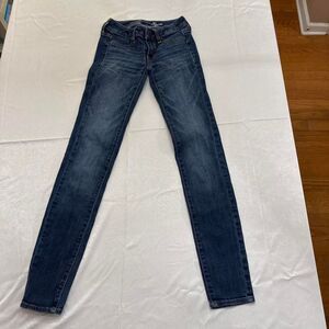 American-eagle Women's Blue and Navy Jeans